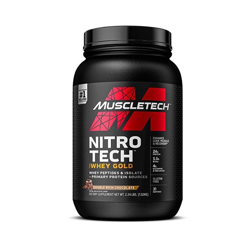 Muscletech Nitro Tech 100% Whey Gold (2lbs) Cookies and Cream