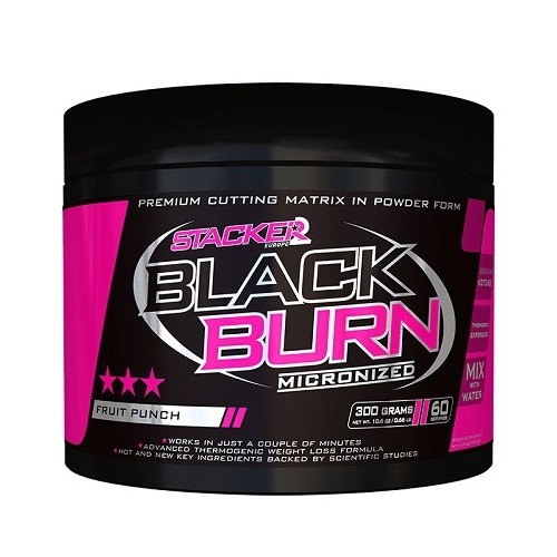 Stacker2 Black Burn Micronized (300g) Orange