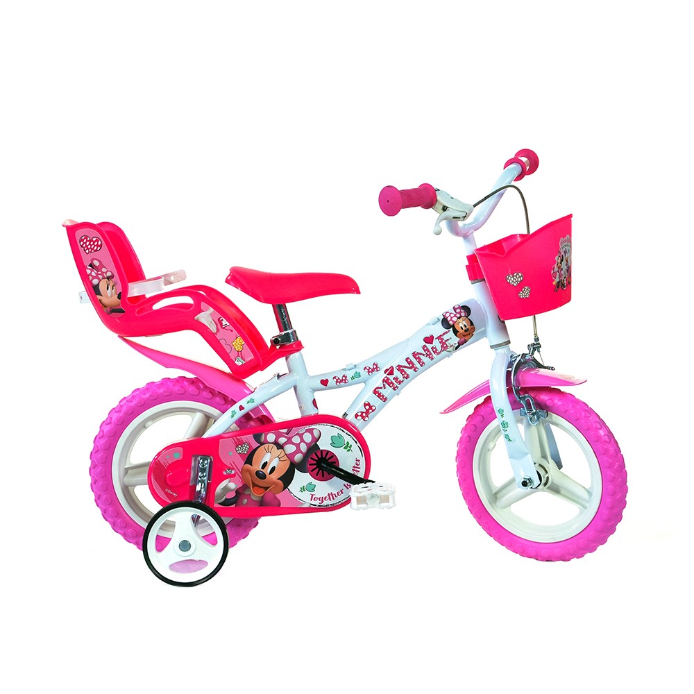 Kinderfahrrad Dino Minnie 12''