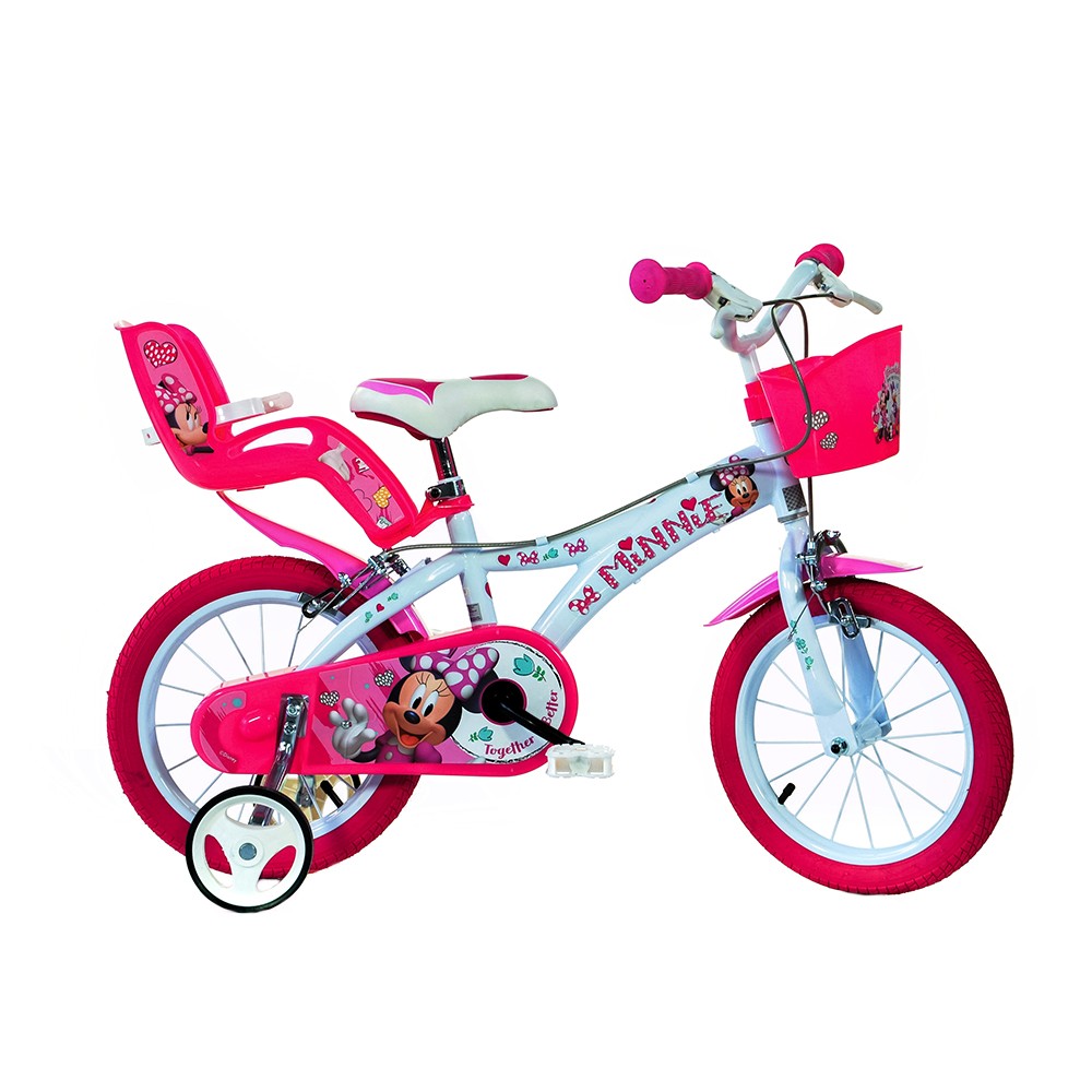 Kinderfahrrad Dino Minnie 14"