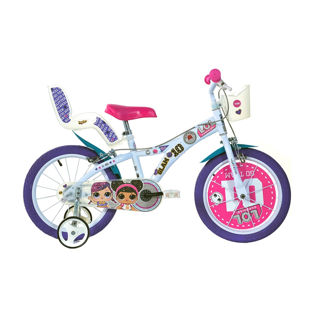 Kinderfahrrad Dino LOL 16"