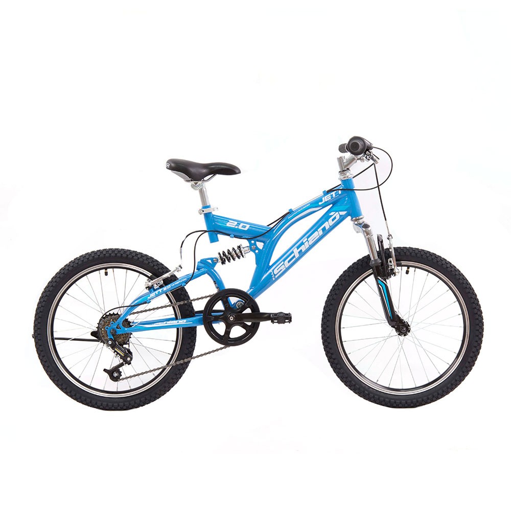 Kinderfahrrad MTB FULLY JETT BLUE 20" 