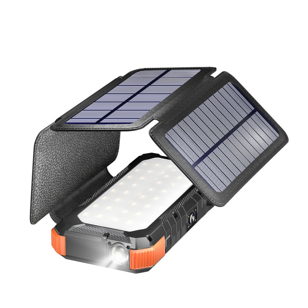 20000mAH Campingleuchte Solar Power Bank