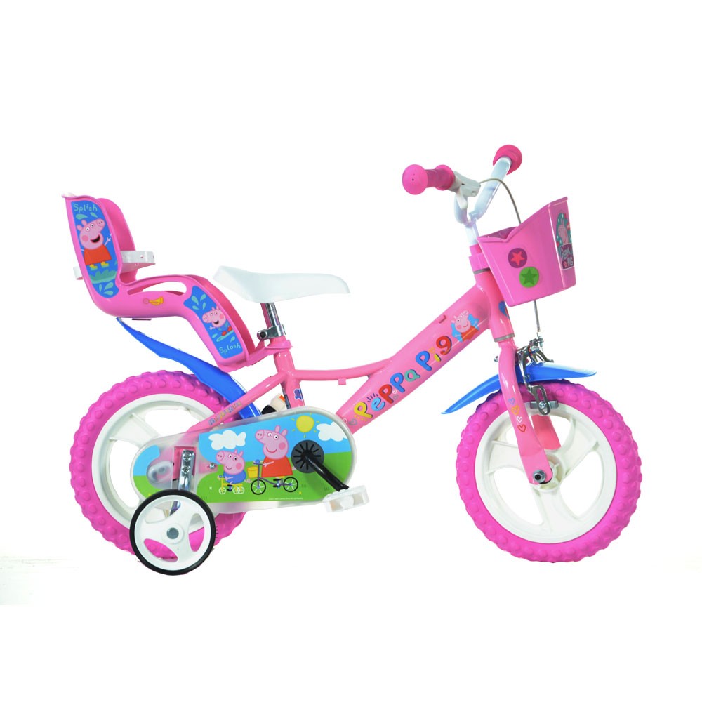 Kinderfahrrad Dino Peppa 12''