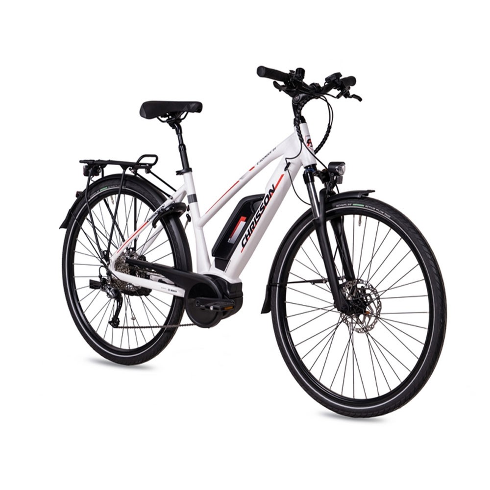 Xplorer Elektrofahrrad R48 CHRISSON E-ROUNDER WHITE 28"