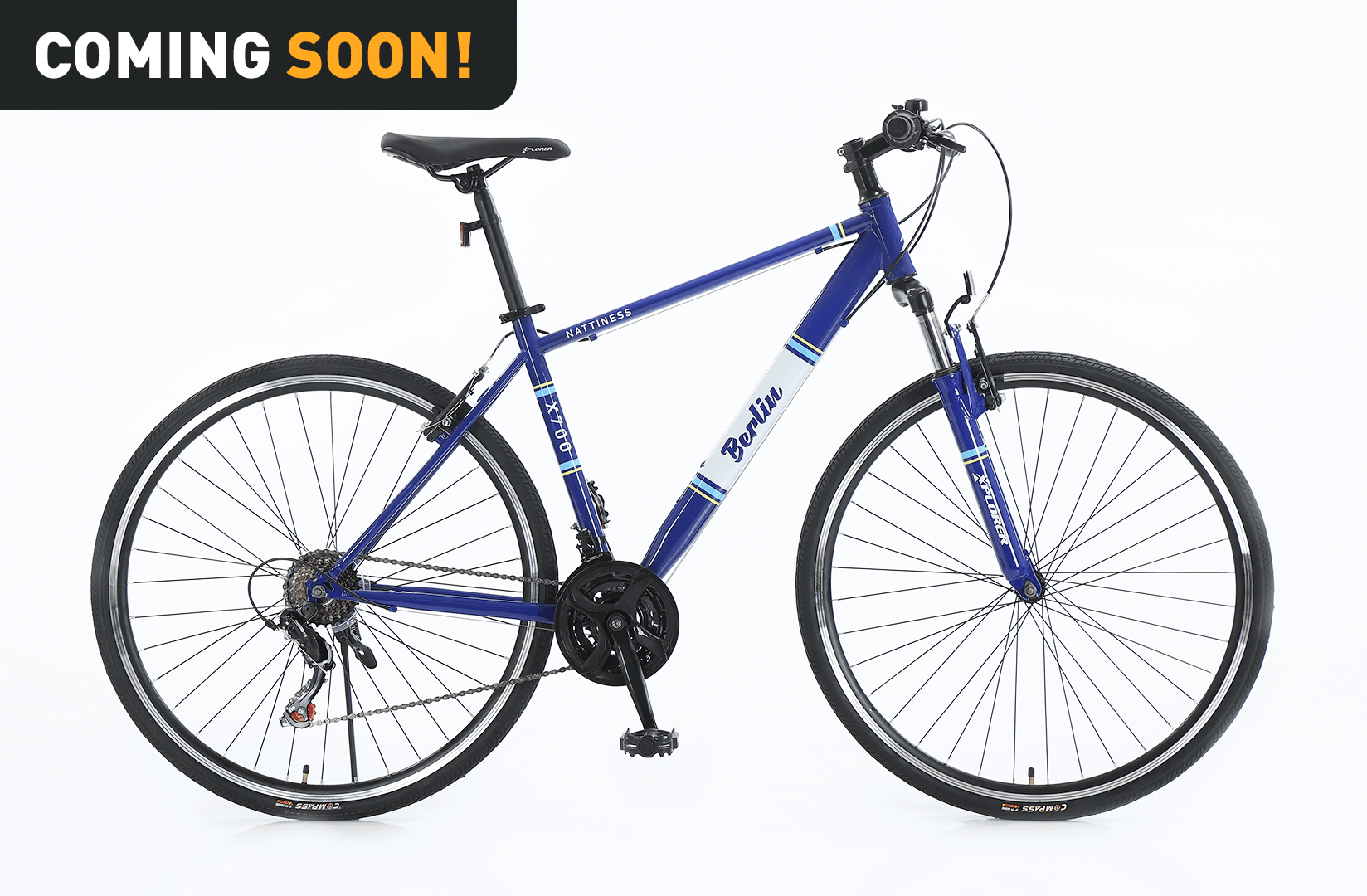 Xplorer City fahrrad Berlin Blau 28"