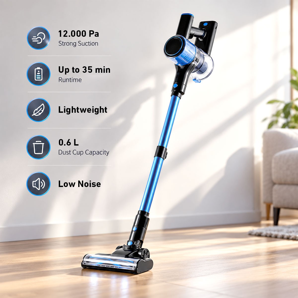 Xplorer P6 Kabelloser Staubsauger