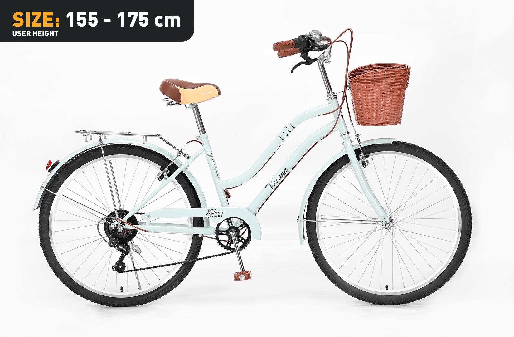Xplorer City bike VERONA Turquoise 26"