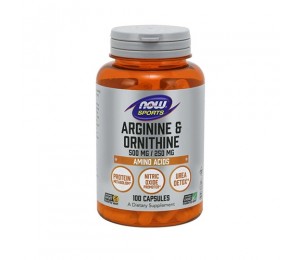 Now Foods Arginine/Ornithine (100) Standard