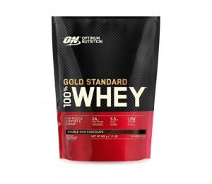 Optimum Nutrition 100% Whey Gold Standard (450g) Double Rich Chocolate