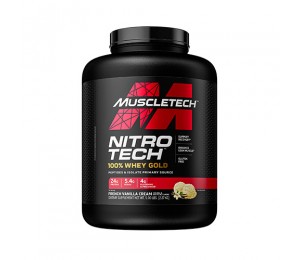 Muscletech Nitro Tech 100% Whey Gold (5lbs) Double Rich Chocolate