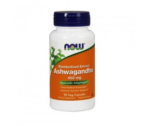 Now Foods Ashwagandha 450mg (90 vcaps) Unflavoured