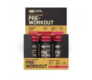 Optimum Nutrition Gold Standard Pre-Workout Shot (12x60ml) Cola