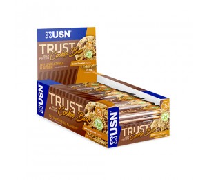 Usn Trust Cookie Bars (12x60g) Double Chocolate