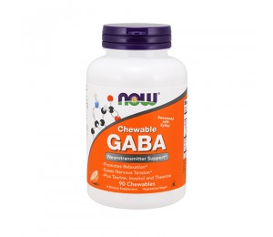 Now Foods Gaba Chewable (90) Orange