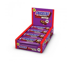 Mars Protein Snickers High Protein Bar - Peanut Brownie (12x50g) Milk Chocolate