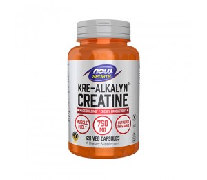 Now Foods Kre-Alkalyn Creatine (120 vcaps) Unflavoured