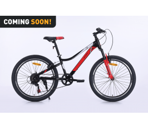 Kinderfahrrad Xplorer VELTRION Black-Red 24"