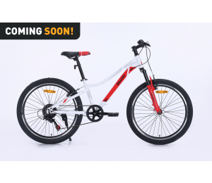 Kinderfahrrad Xplorer WANAKA White-Red 24"